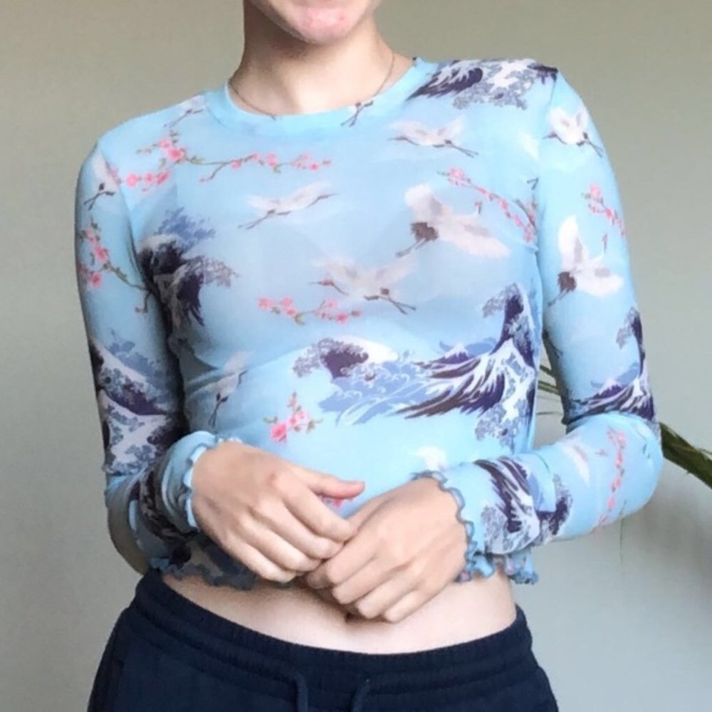 Banana 100% cotton summer blouse